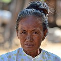  portrait,paysanne,myanmar,birmanie. 