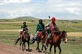 Dans les campagnes, le cheval est le moyen de locomotion le plus utilisé, pour le transport des hommes et des marchandises... oromo,ethiopie. 